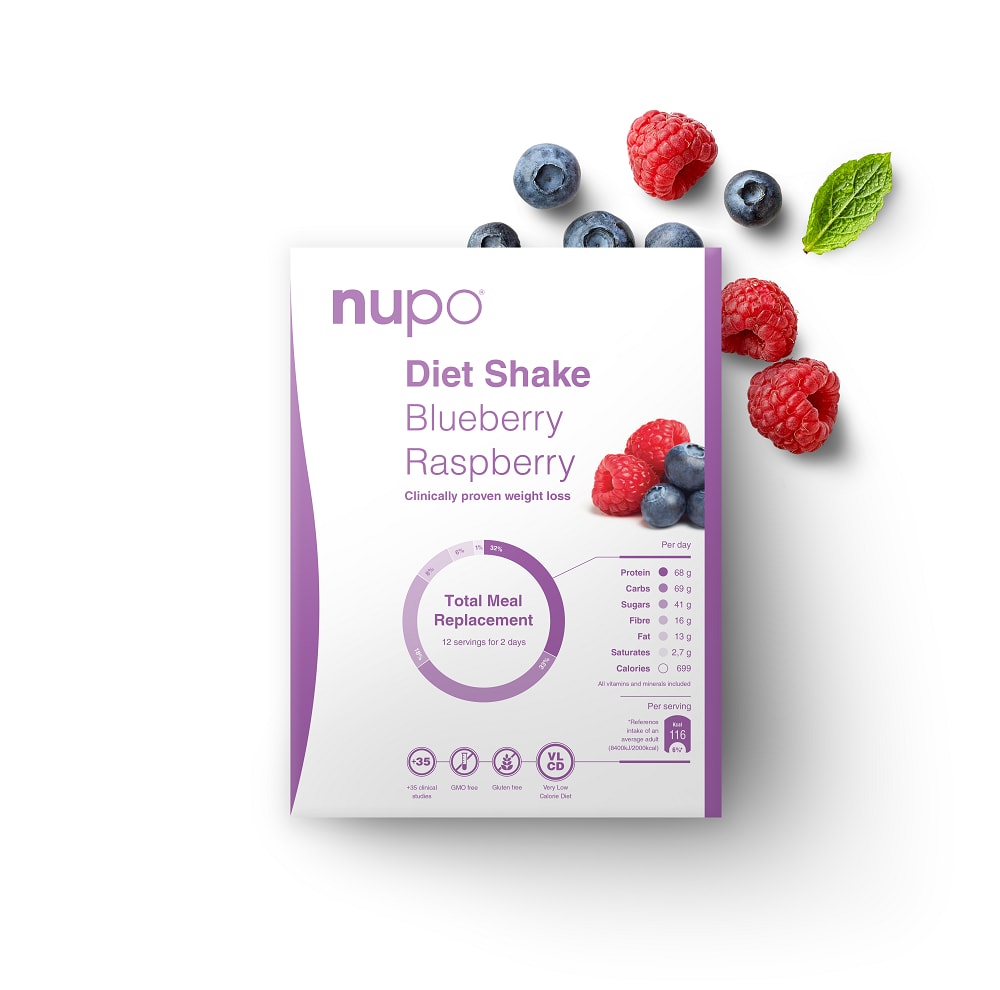 Diet Shake Value Pack - 42x32g - Blueberry Raspberry