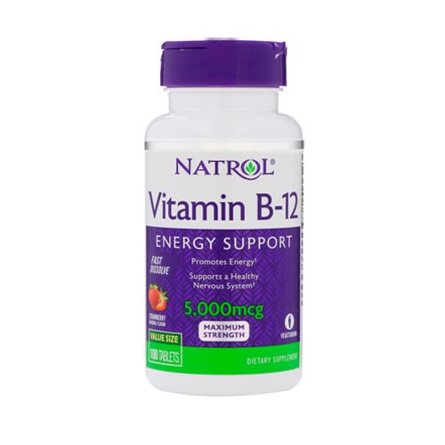 Vitamin B12 5000µg Fast Dissolve (100 Kapseln)