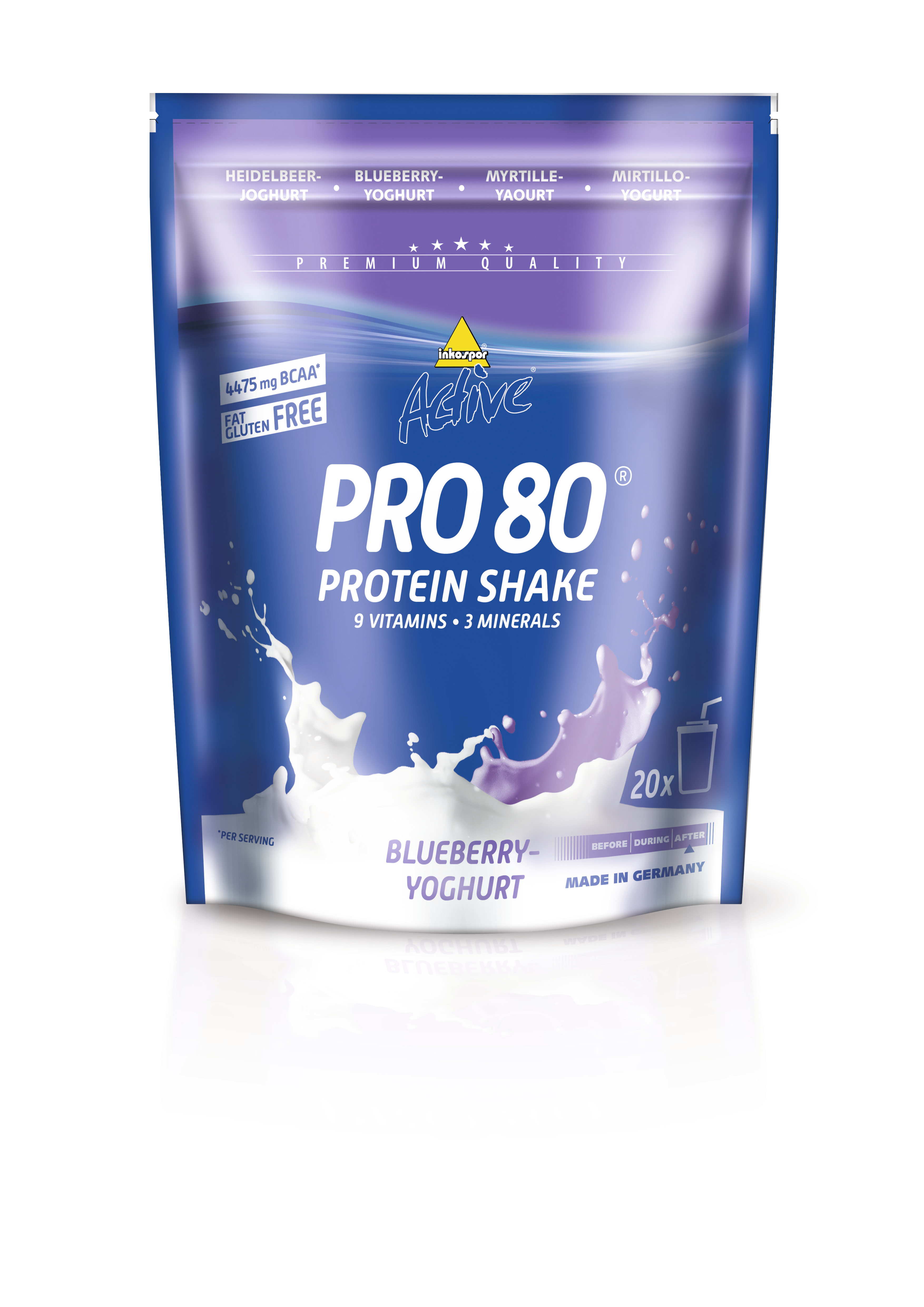 Active Pro 80 - 500g - Heidelbeere-Joghurt