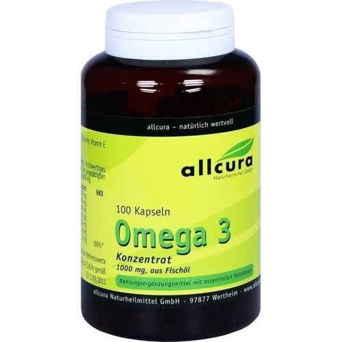 Omega 3 (100 Kapseln) von Allcura kaufen | Bodylab24 Shop