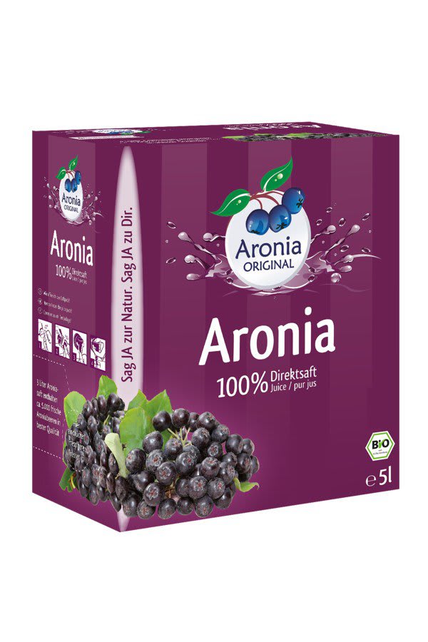 Aronia 100% Direktsaft bio (5000ml)