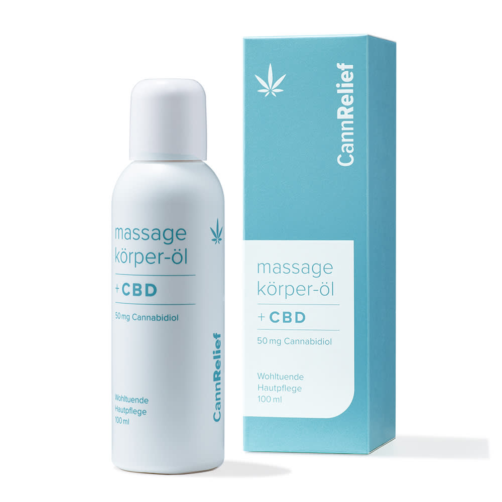 Massage-/Körperöl mit CBD (100ml)