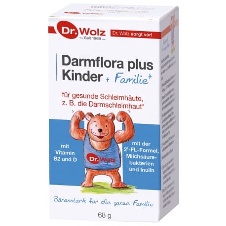 Darmflora plus Kinder   Familie (68g) von Dr. Wolz