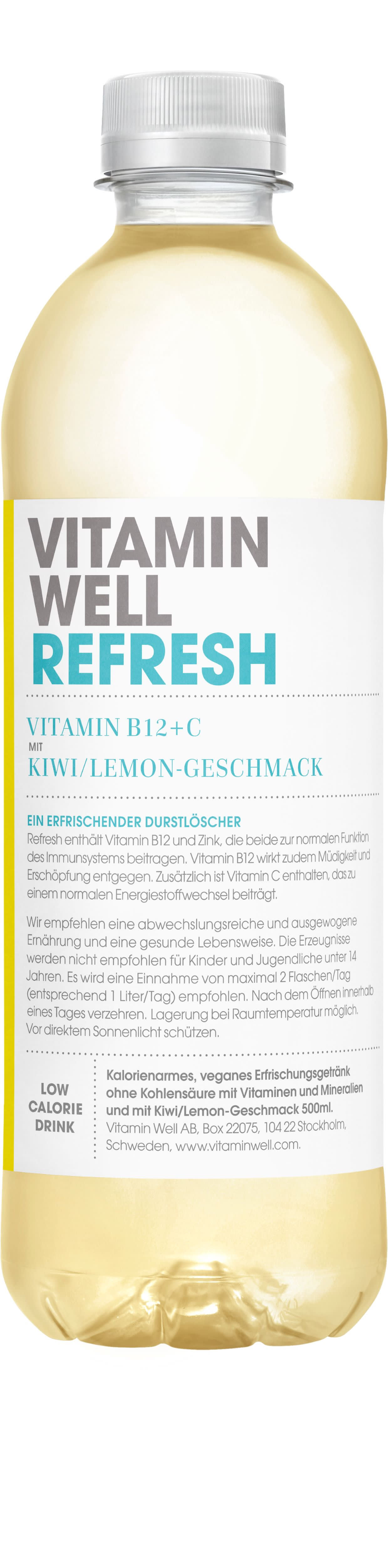 Vitamin Well Refresh Drink (500ml) Bodylab24 Shop