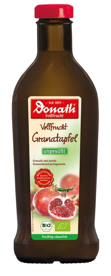 Bio Vollfrucht ungesüßt Granatapfel (500ml)