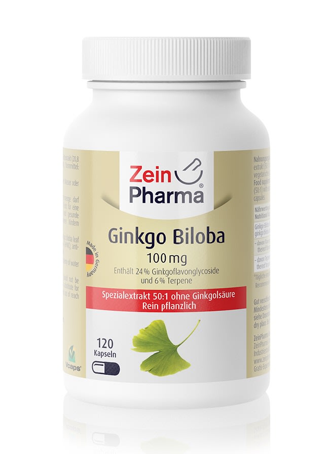 Ginkgo Biloba 100mg (120 Kapseln)