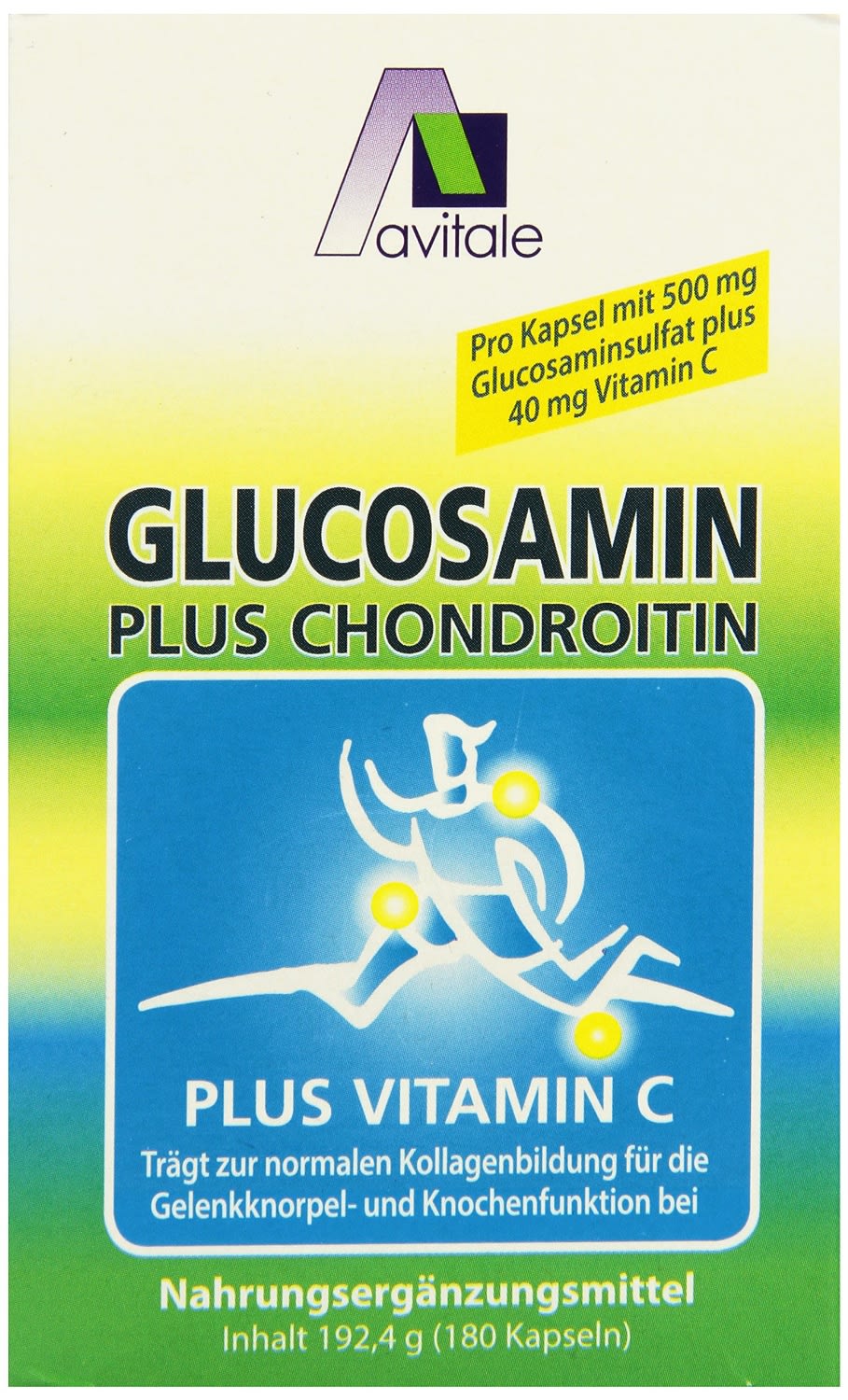Glucosamin Kapseln 500mg (180 Kapseln)