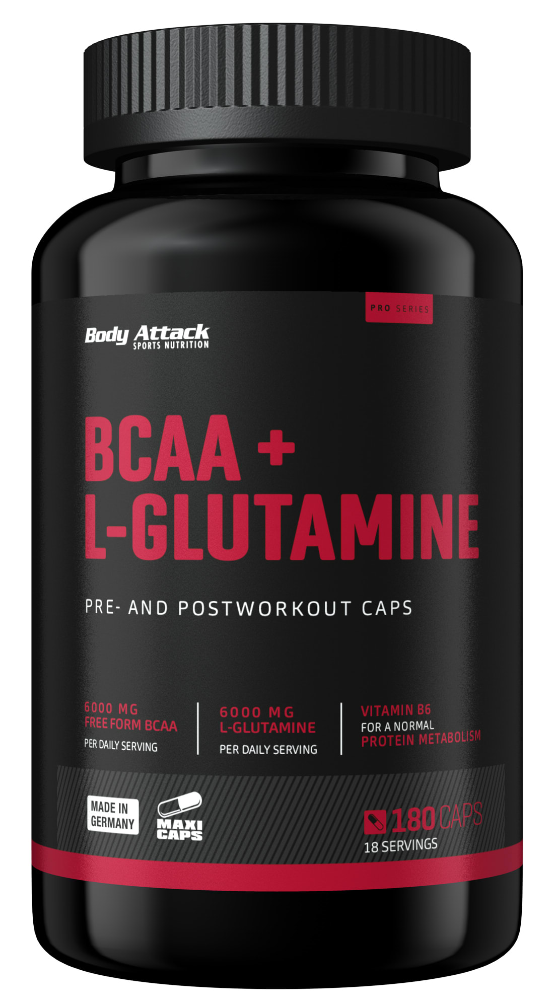 BCAA + Glutamin 12000 (180 Kapseln)