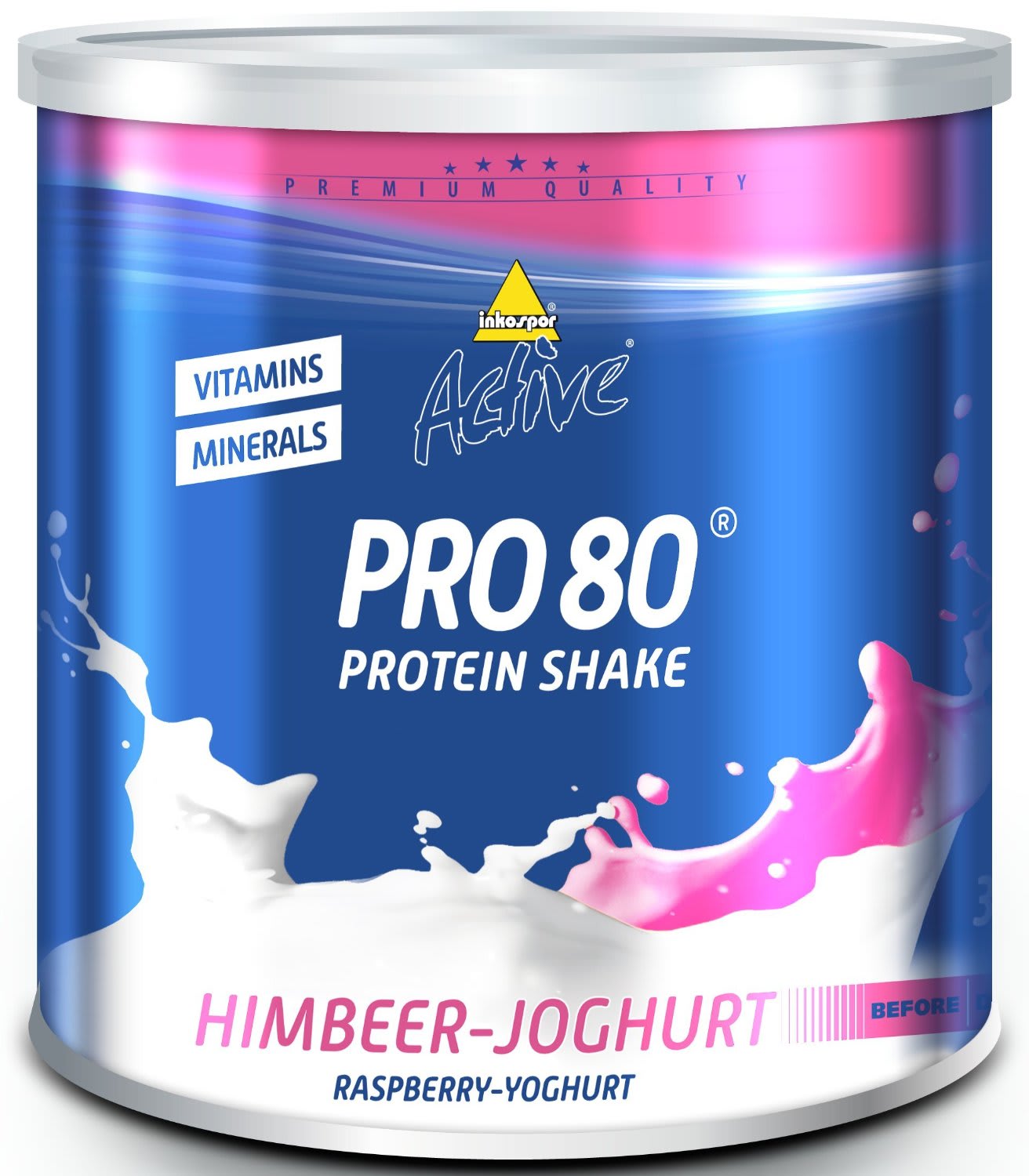 Active Pro 80 - 750g - Himbeere-Joghurt