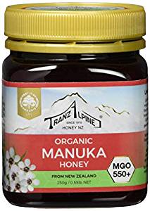 TranzAlpine Bio-Manukahonig MGO 550+ (250g)