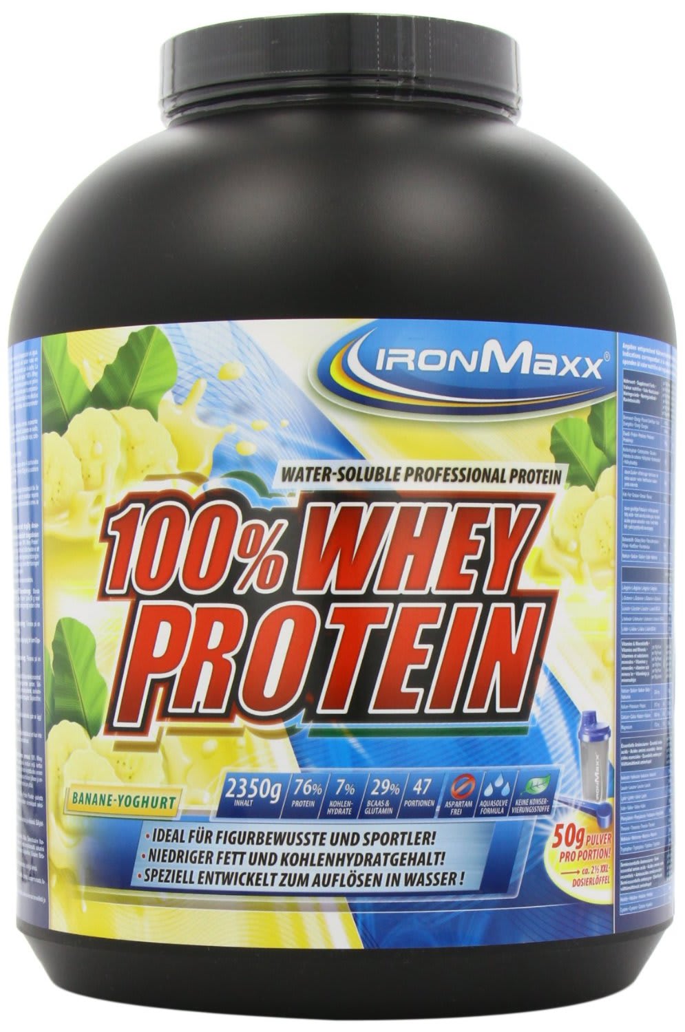 100% Whey Protein - 2350g - Banane-Joghurt