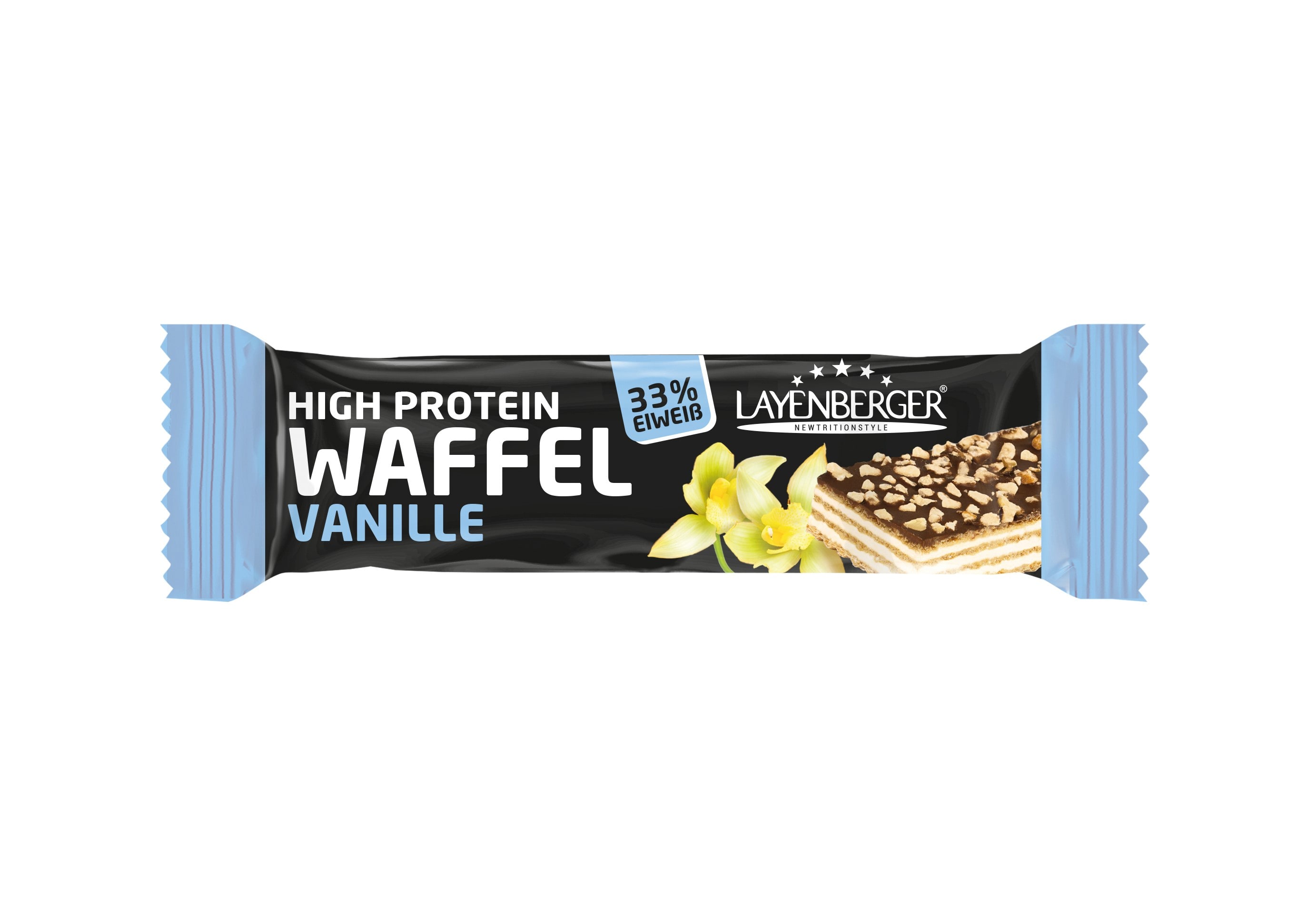 LowCarb.one High Protein Waffel - 15x40g - Vanille
