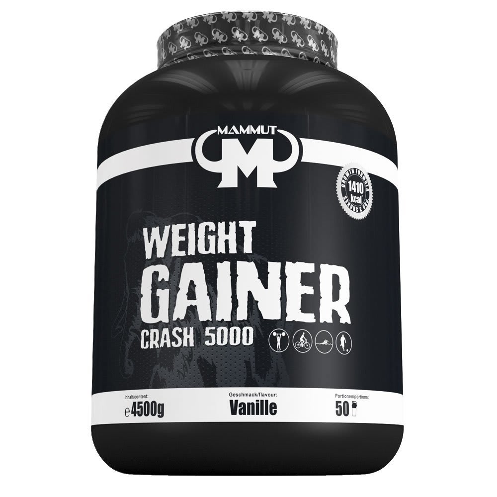 Weight Gainer Crash 5000 - 4500g - Vanille