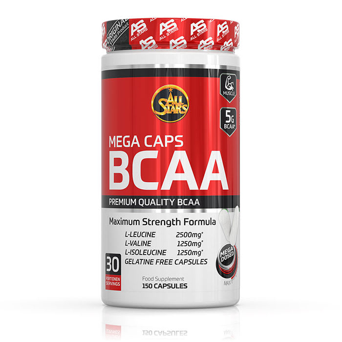 Mega Caps BCAA (150 Kapseln) von All Stars kaufen Bodylab24 Shop