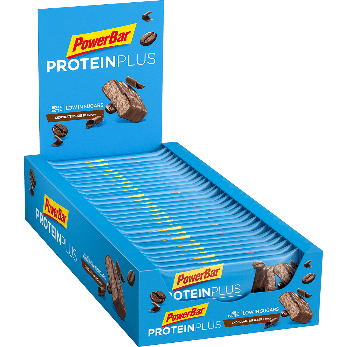 Protein Plus Low Sugar Riegel - 30x35g - Chocolate Espresso