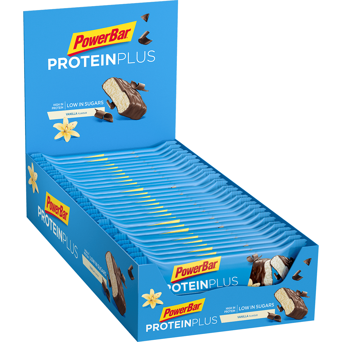 Protein Plus Low Sugar Riegel - 30x35g - Vanilla