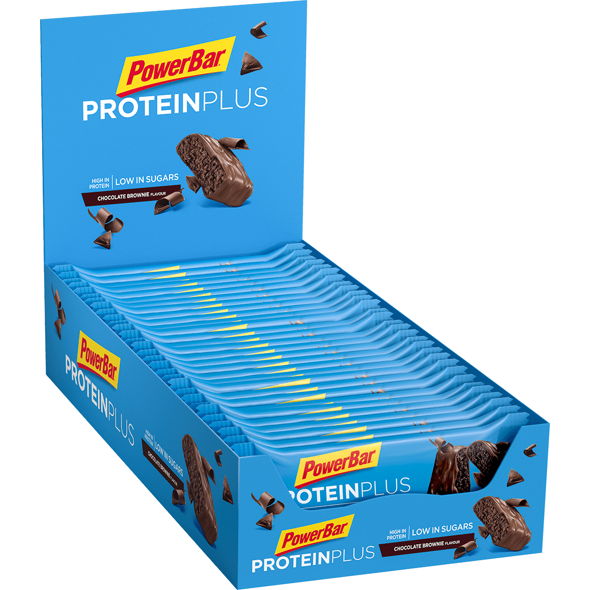 Protein Plus Low Sugar - 30x35g - Schokolade-Brownie