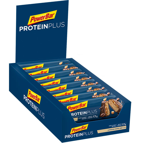 30% Protein Plus Bar - 15x55g - Cappucino Caramel