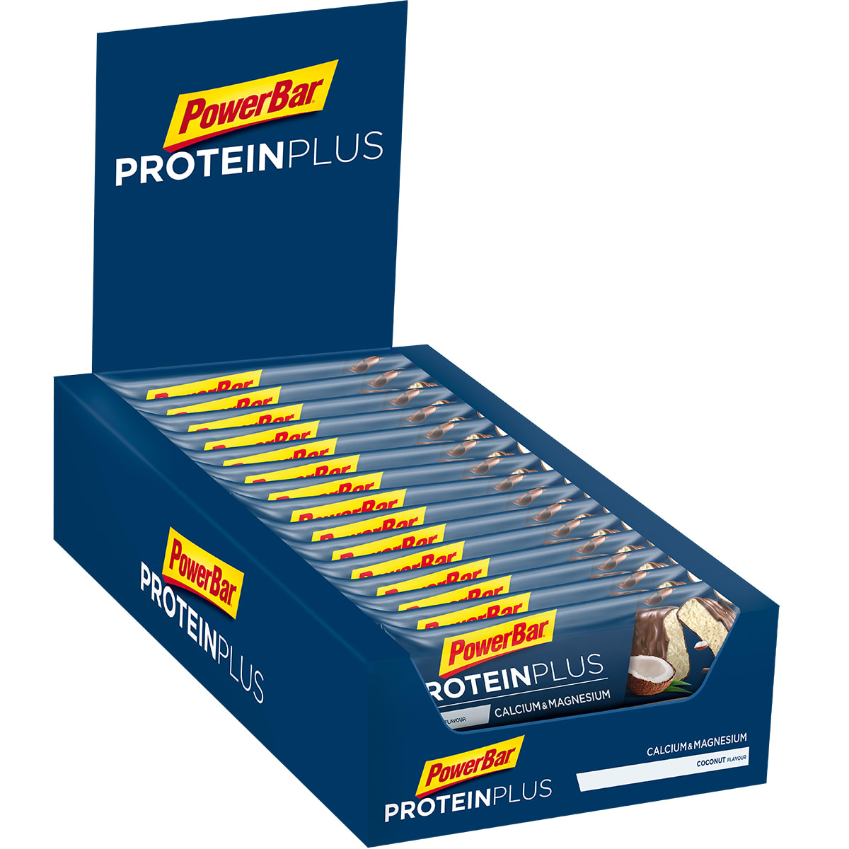 Protein Plus Calcium & Magnesium Bar - 30x35g- Kokos
