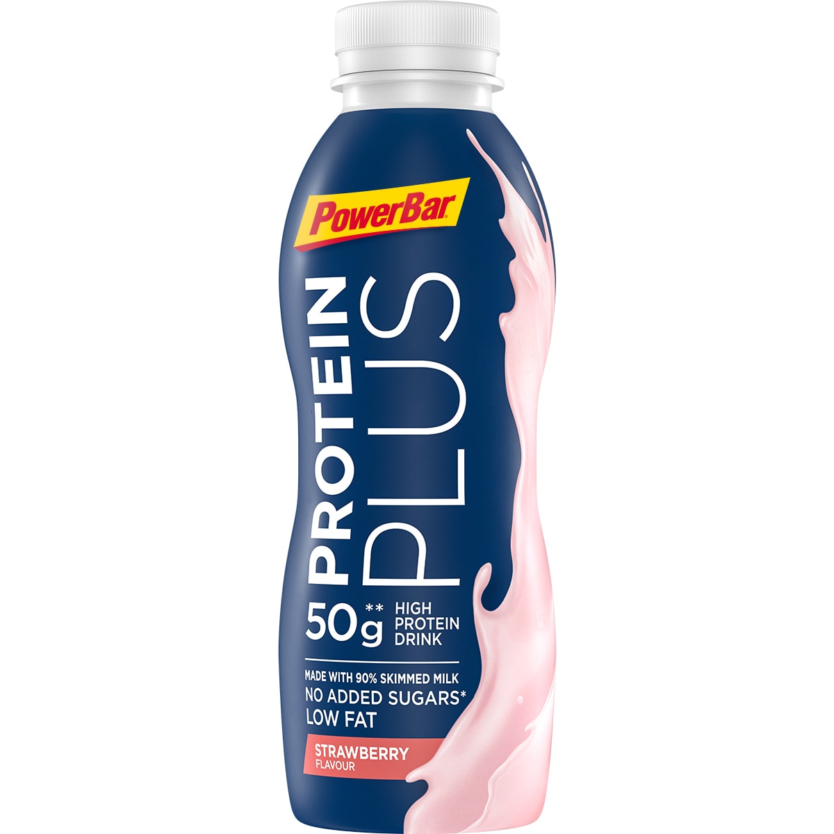 Protein Plus High Protein Drink - 12 x 500ml - Erdbeere