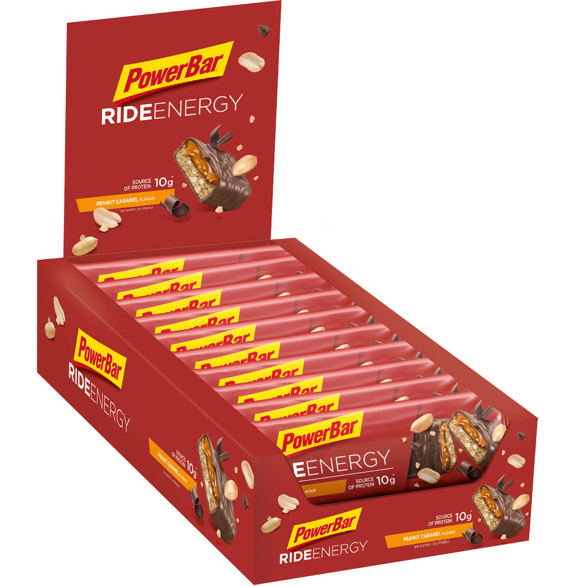 Ride Energy Bar - 18x55g - Peanut Caramel