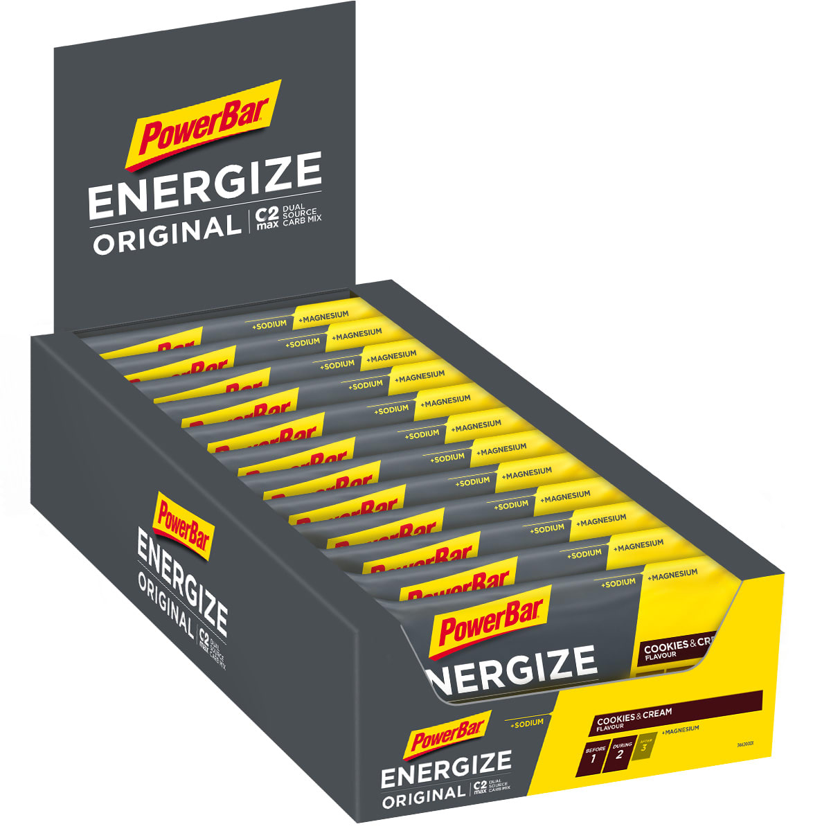 Energize Original Bar - 25x55g - Cookies&Cream