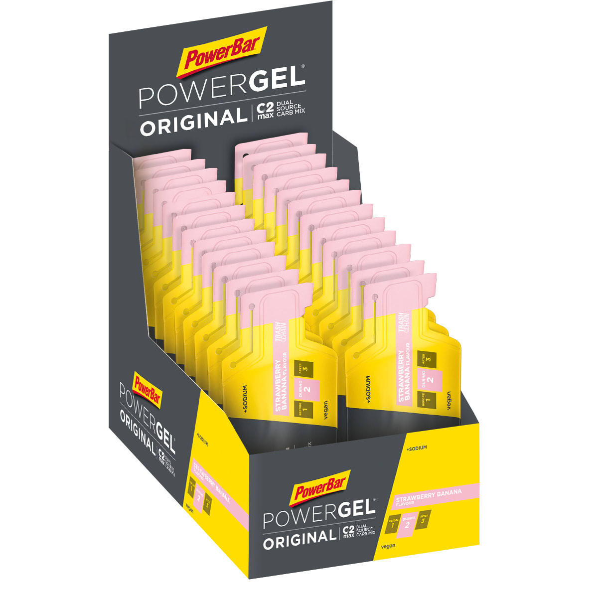 PowerGel - 24x41g - Erdbeer-Banane