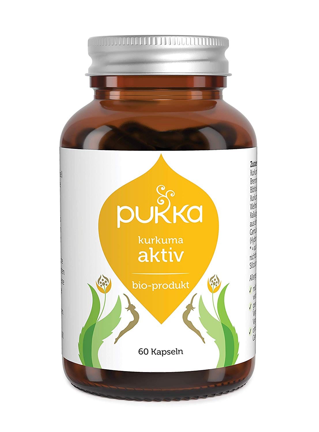 Kurkuma Aktiv bio (60 Kapseln)