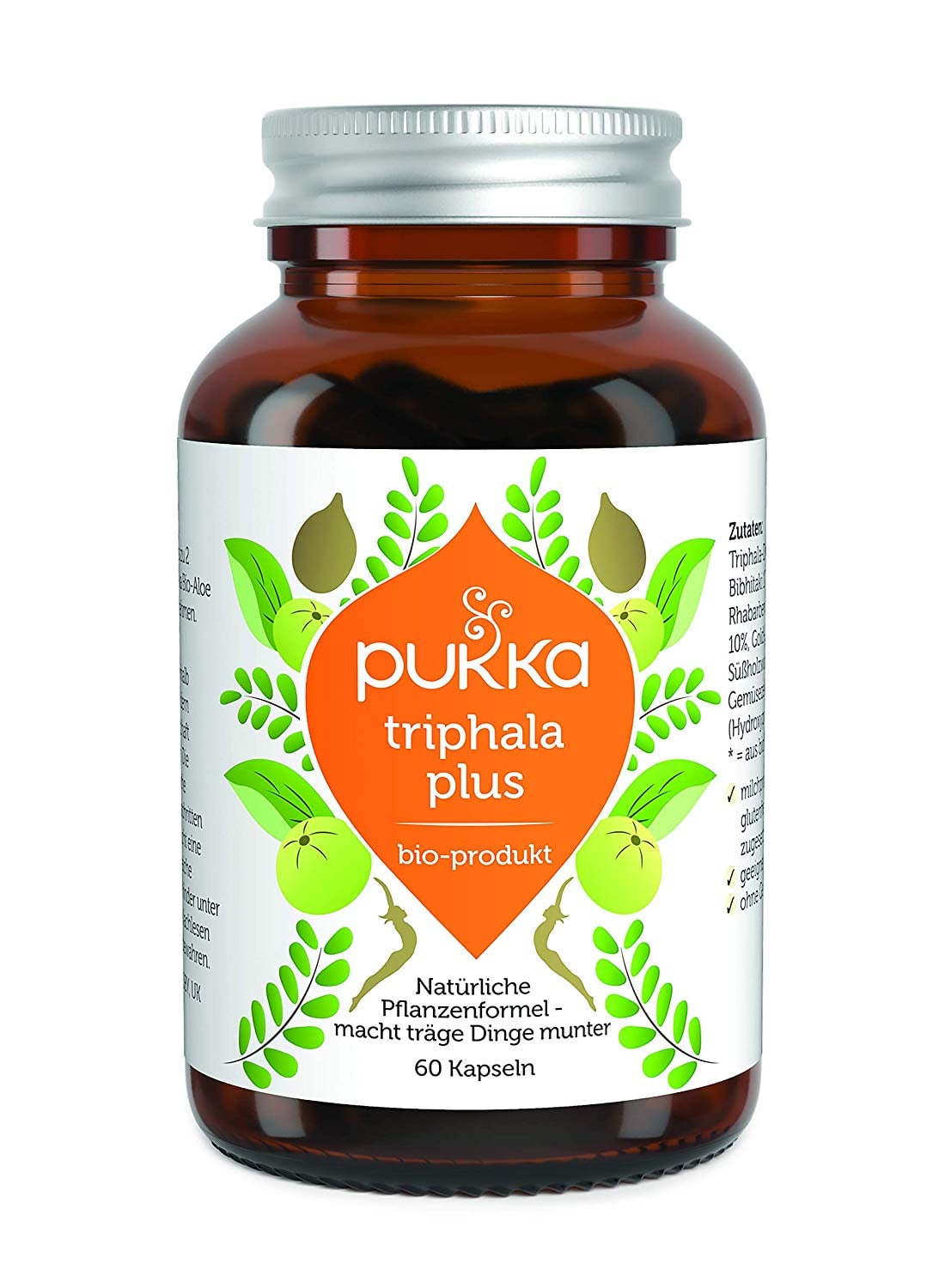 Triphala Plus bio (60 Kapseln)