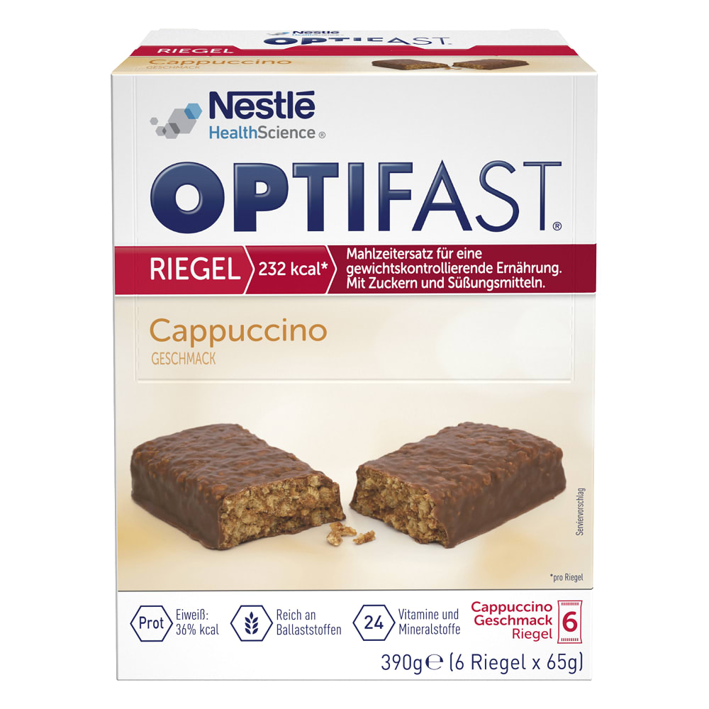 Riegel - 6x65g - Cappuccino