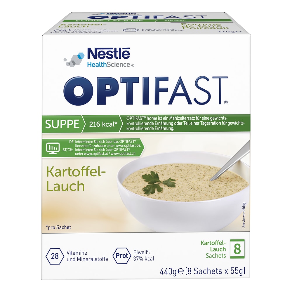 Suppe - 8x55g - Kartoffel/Lauch