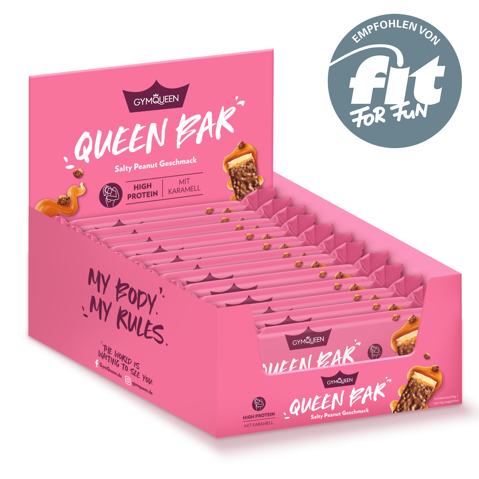 Queen Bar - 12x50g - Salty Peanut
