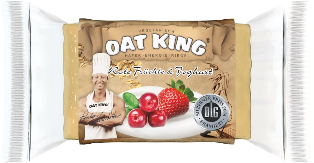 Oat King Energy Bar - 10x95g - Rote Früchte & Joghurt