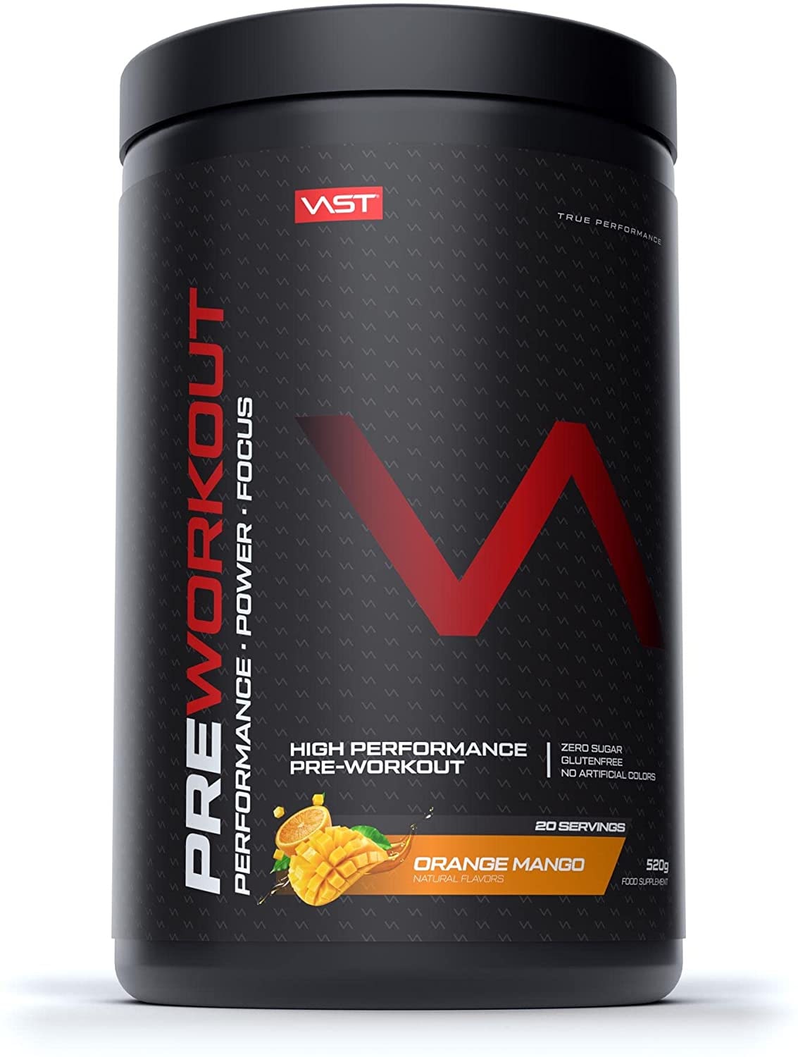 VAST Preworkout High Performance Pre Workout (480g/ 520g)