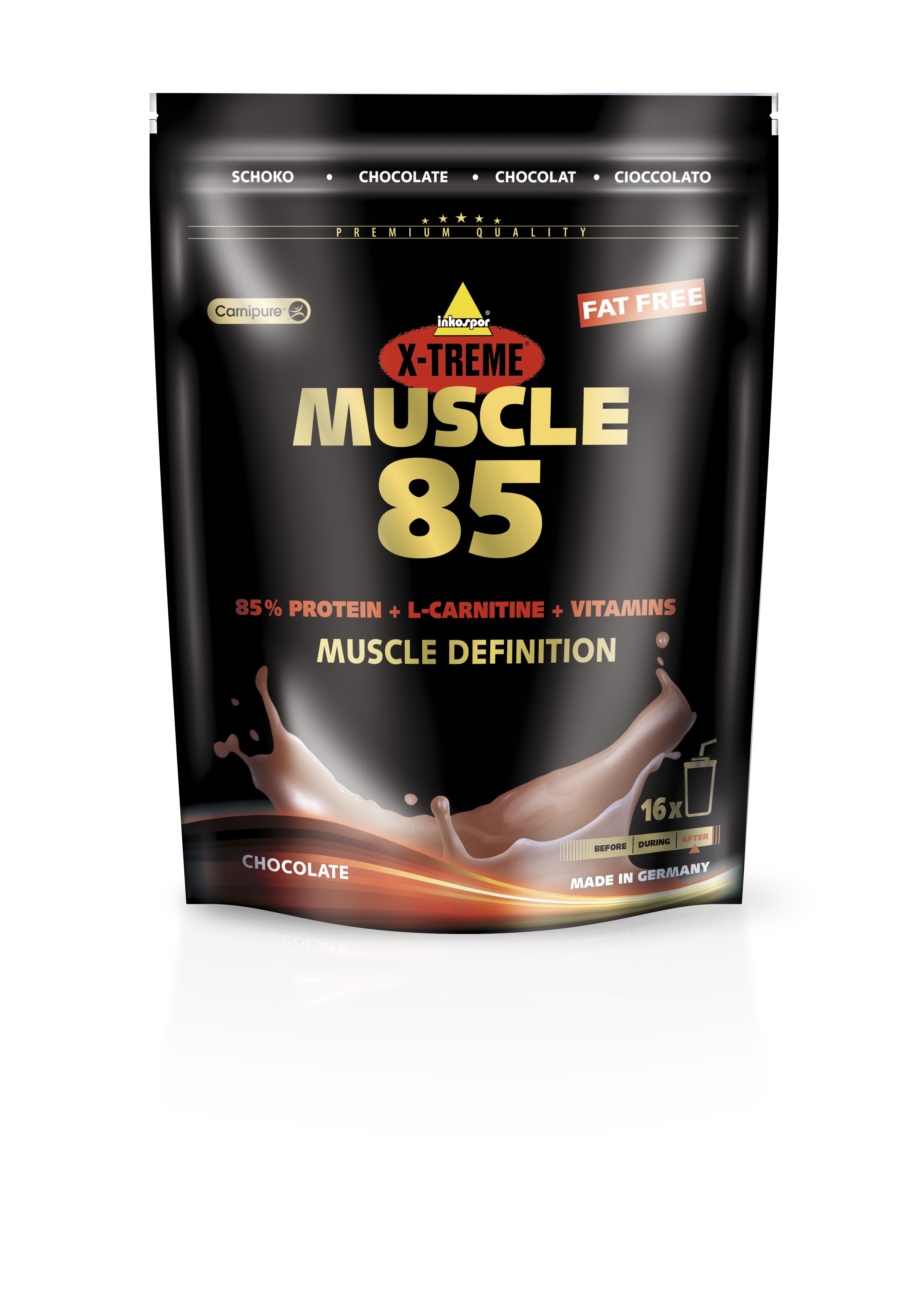 X-TREME Muscle 85 - 500g - Schoko