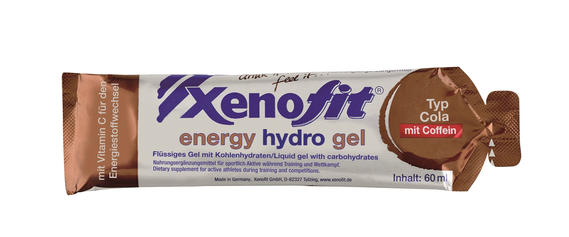 energy hydro gel - 21x60ml - Cola + Coffein