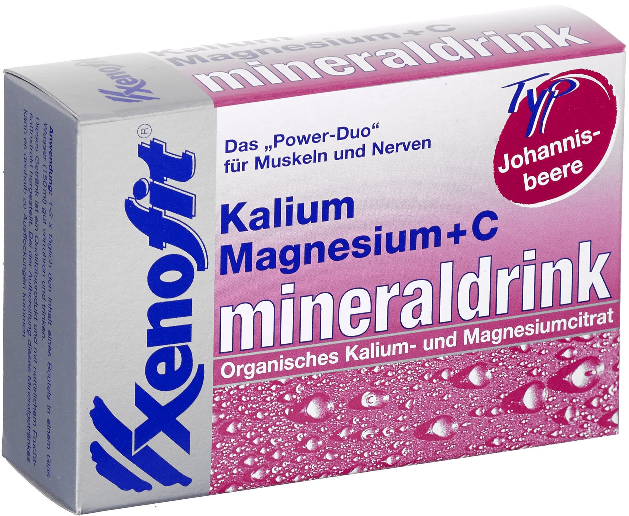 Kalium, Magnesium + Vitamin C (20x6g) von Xenofit kaufen Bodylab24 Shop