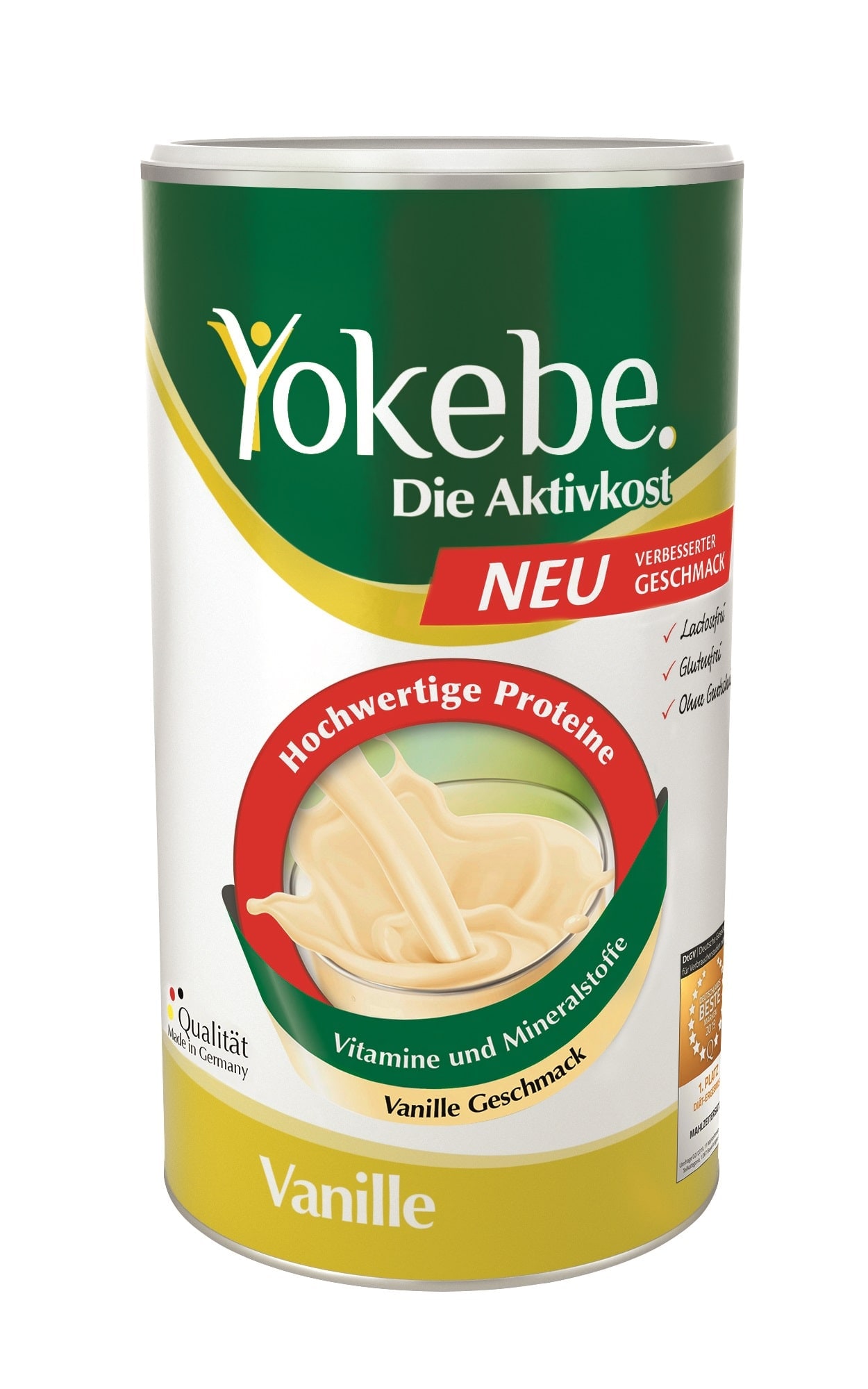 Aktivkost Vanille Pulver Lactosefrei (500g)