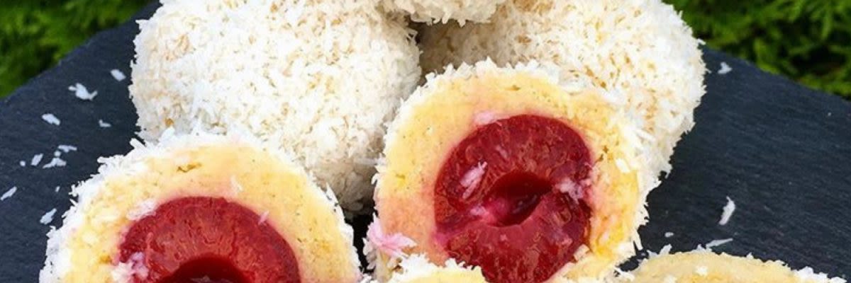 Protein Topfenknödel mit Pflaume