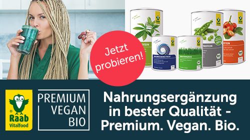 Raab Vitalfood – Pflanzliche Nahrungsergänzung und mehr in bester veganer Bio-Qualität!