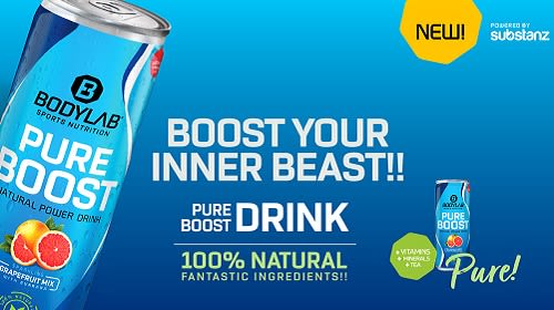 Pure Boost Drink - jetzt NEU bei Bodylab?