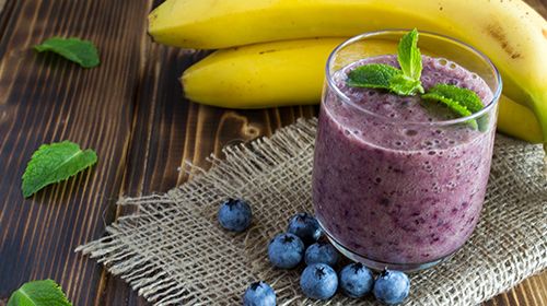 Whey Berry Banana Smoothie
