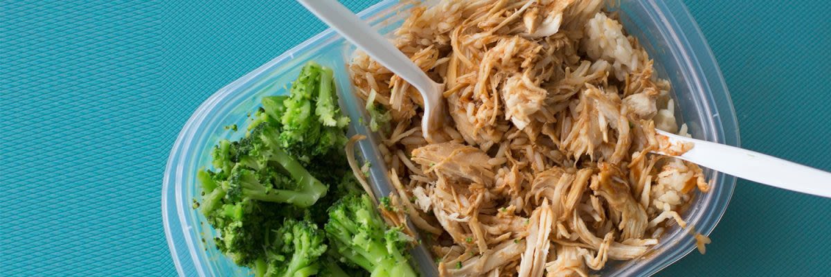 prepped meal