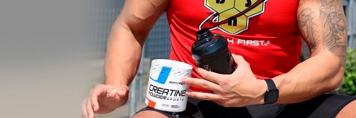 man met creatine