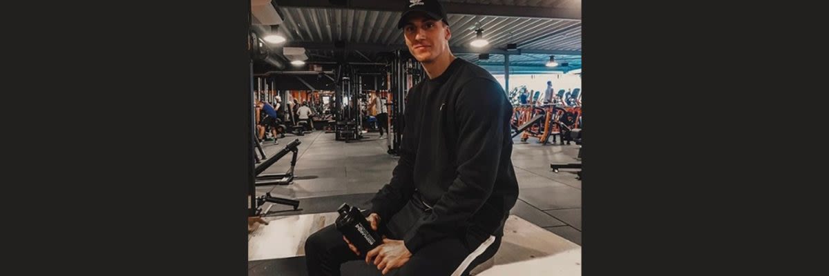 man in de gym