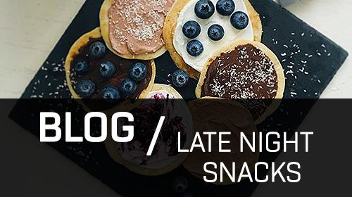 De beste late night snacks