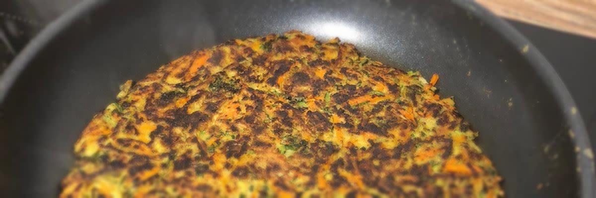 Courgette wortel koekjes