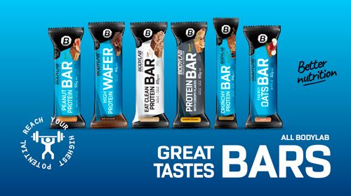 Bar-assortiment bij Bodylab - AL GEPROBEERD?