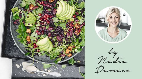 Farbenfroher Power-Salat, der dich auf Höchstleistungen bringt