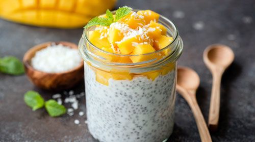 Fruchtiger Chia Pudding